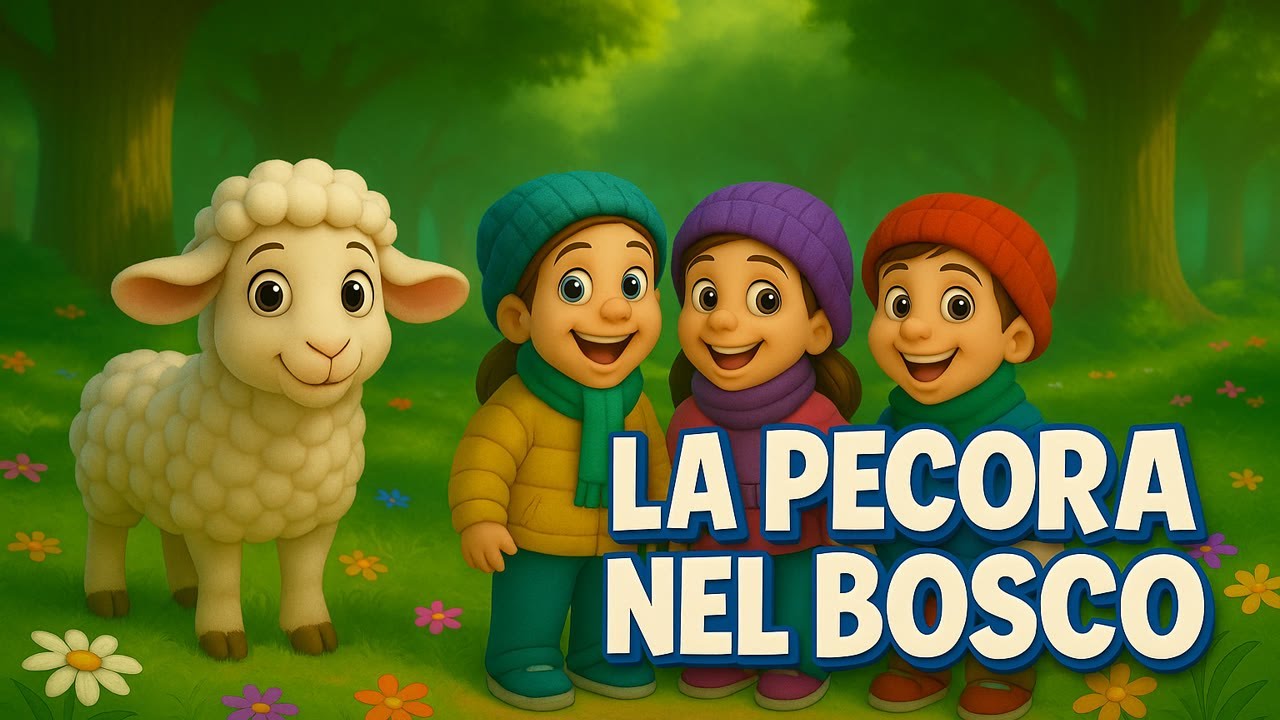 La Pecora Nel Bosco 🐑        🎶 | Canzoni per Bambini | Imparare Giocando