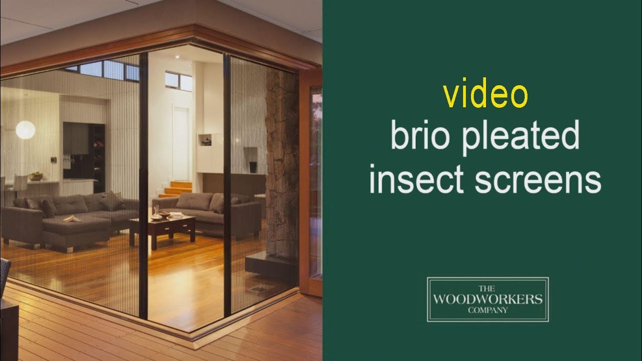 brio Pleated Insect Screens - by The Woodworkers Company