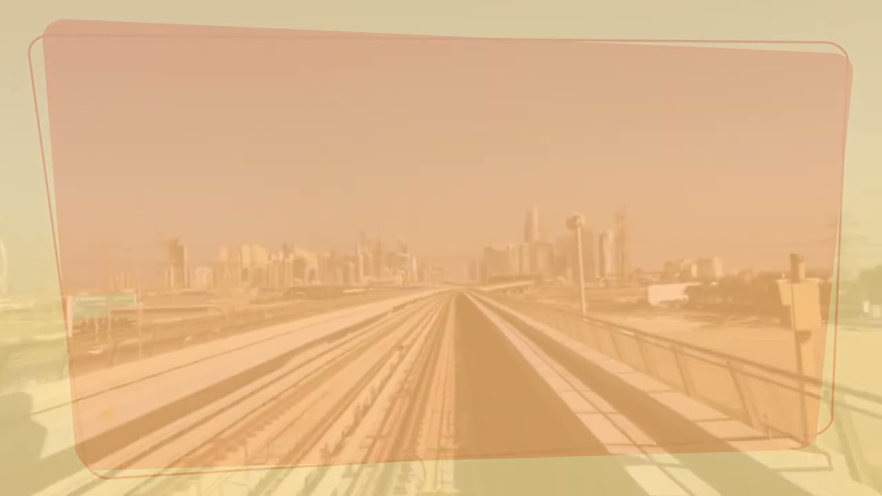 Eine Fahrt mit der Dubai Metro