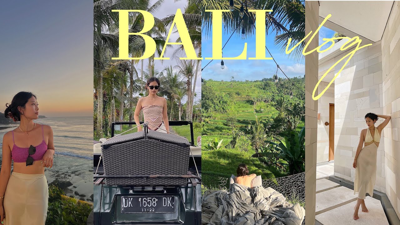 BALI VLOG PART 2 | exploring Ubud & Uluwatu, best places to visit in Bali, & bamboo airbnb tour