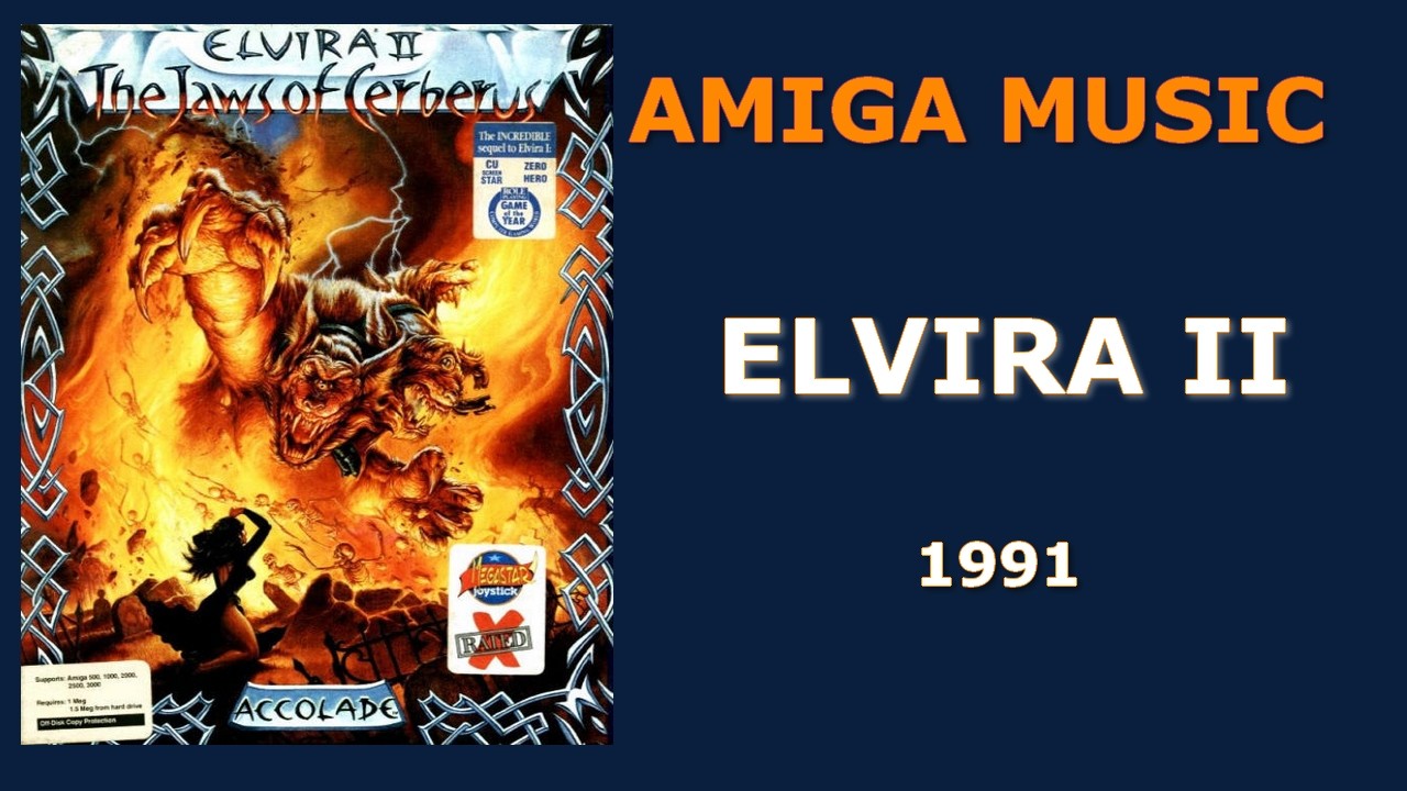 Elvira II: The Jaws of Cerberus (Amiga, 1991) &ndash; Full Soundtrack by Jezz Woodroffe