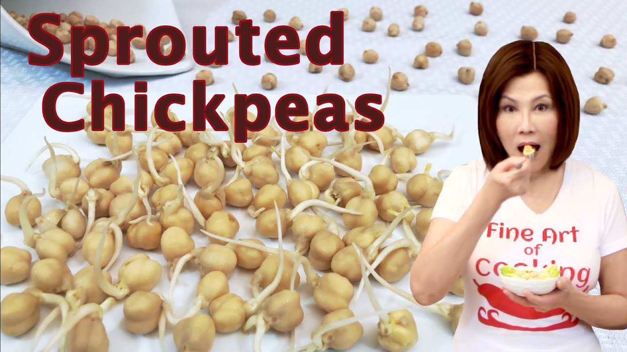 Как Вырастить Нут / Гарбанзо - Один Ингредиент / How to Sprout Chickpeas / Garbanzo