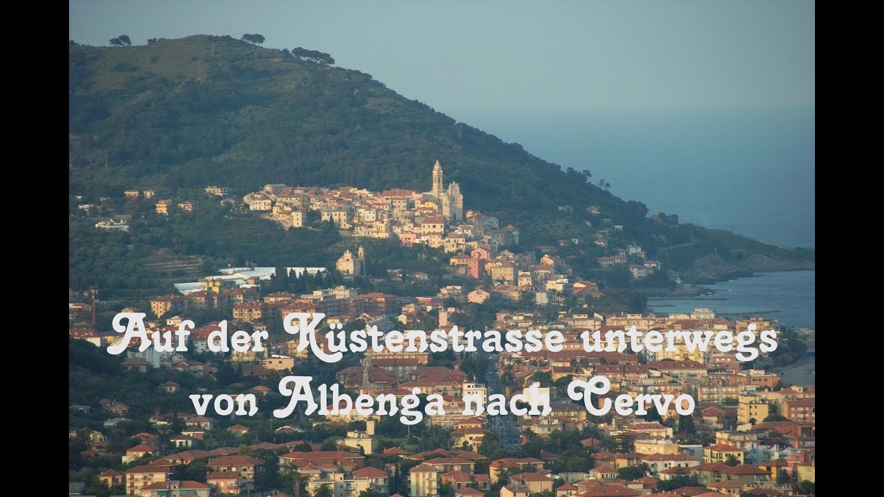 2019 Auf der Küstenstrasse unterwegs von Albenga bis Cervo