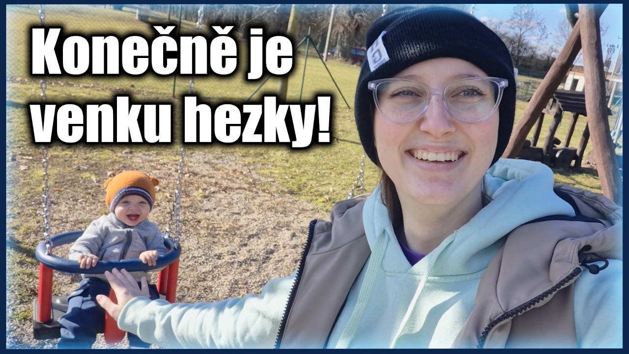 Konečně je zase venku hezky.. 😍