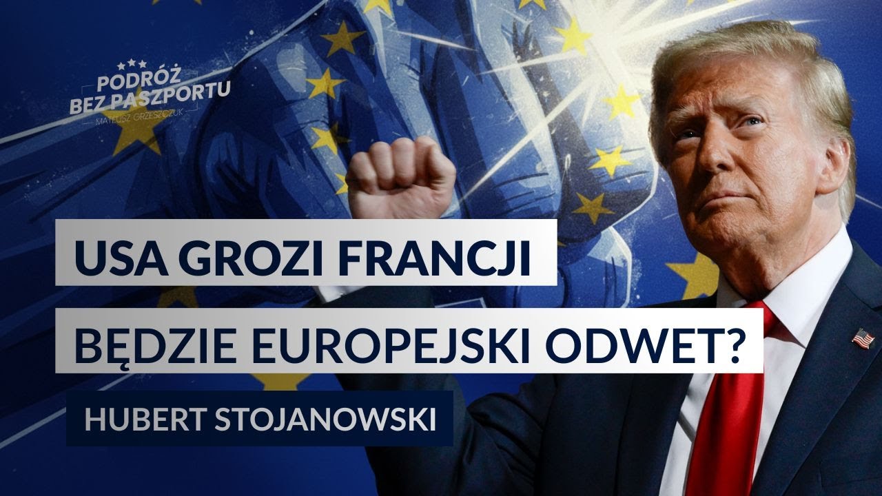 WOJNA CELNA ROZPOCZĘTA? 🇪🇺🇺🇸 UE odpowiada Trumpowi | Hubert Stojanowski