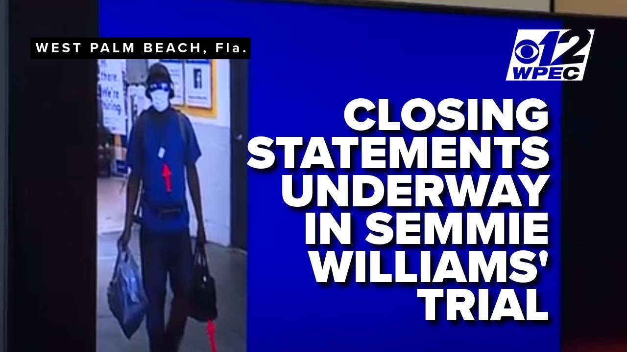 Closing statements underway for Semmie Williams' trial, man accused of murdering 14-year-old  boy