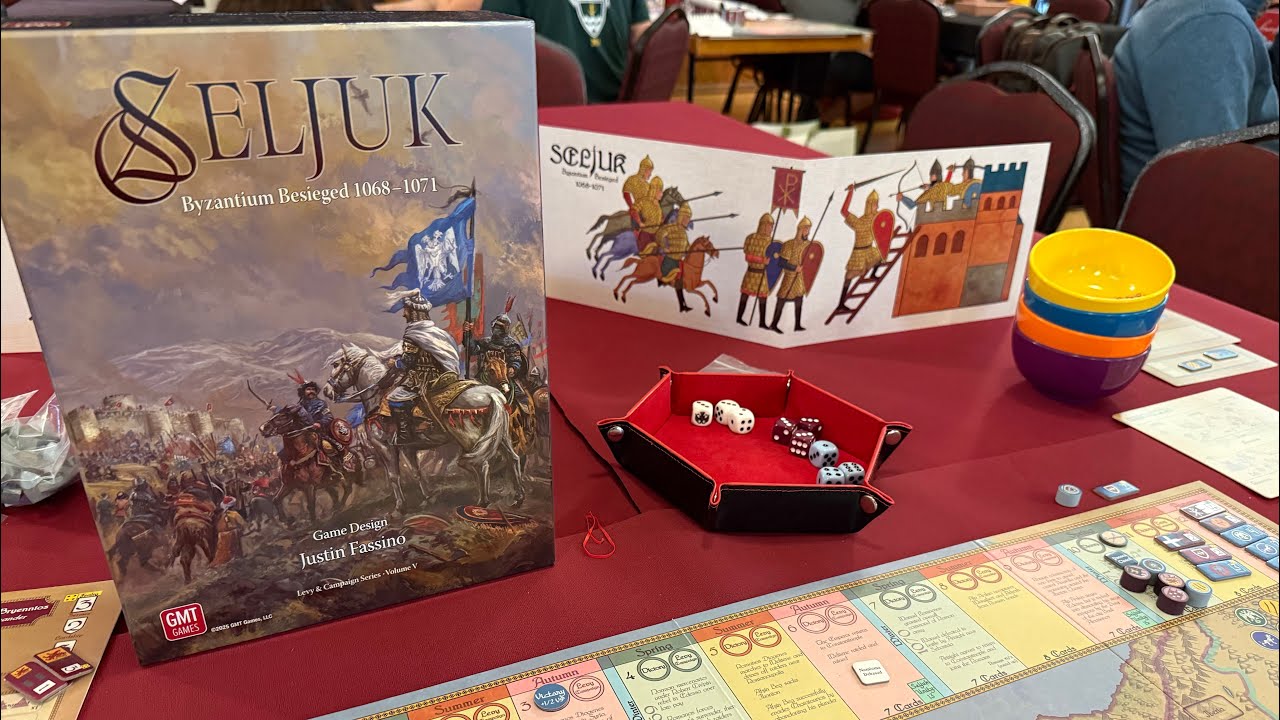 Сельджуки: Византия осаждена на SDHistCon — Дизайнеры против Создателей, сценарий Манцикерта