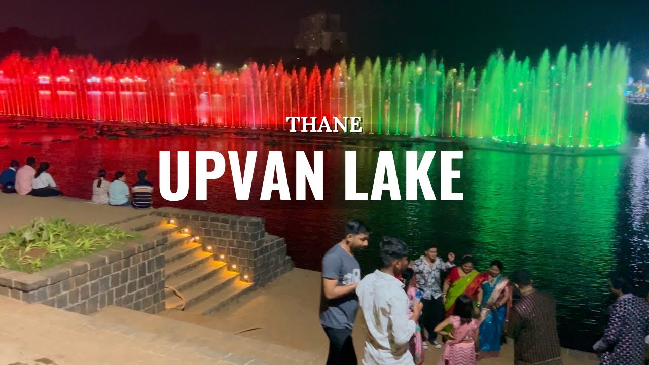 Upvan Lake Thane 4K Vlog Video | Free Water/Laser Show Biggest Lake of Thane in 4K | Travel Ranger