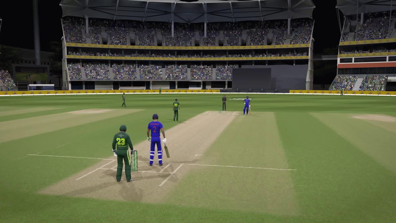 Cricket 24 T20 World cup against Pakistan