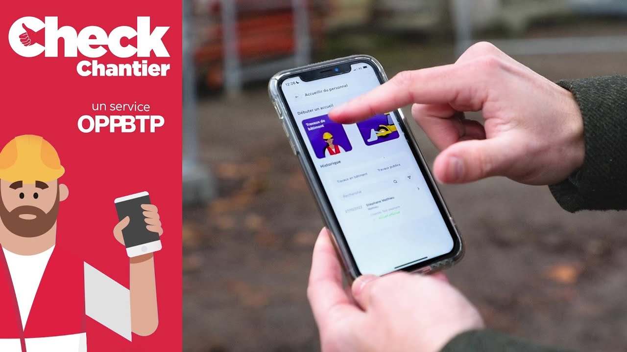 Check Chantier : l'appli pour agir au quotidien en sécurité sur vos chantiers !