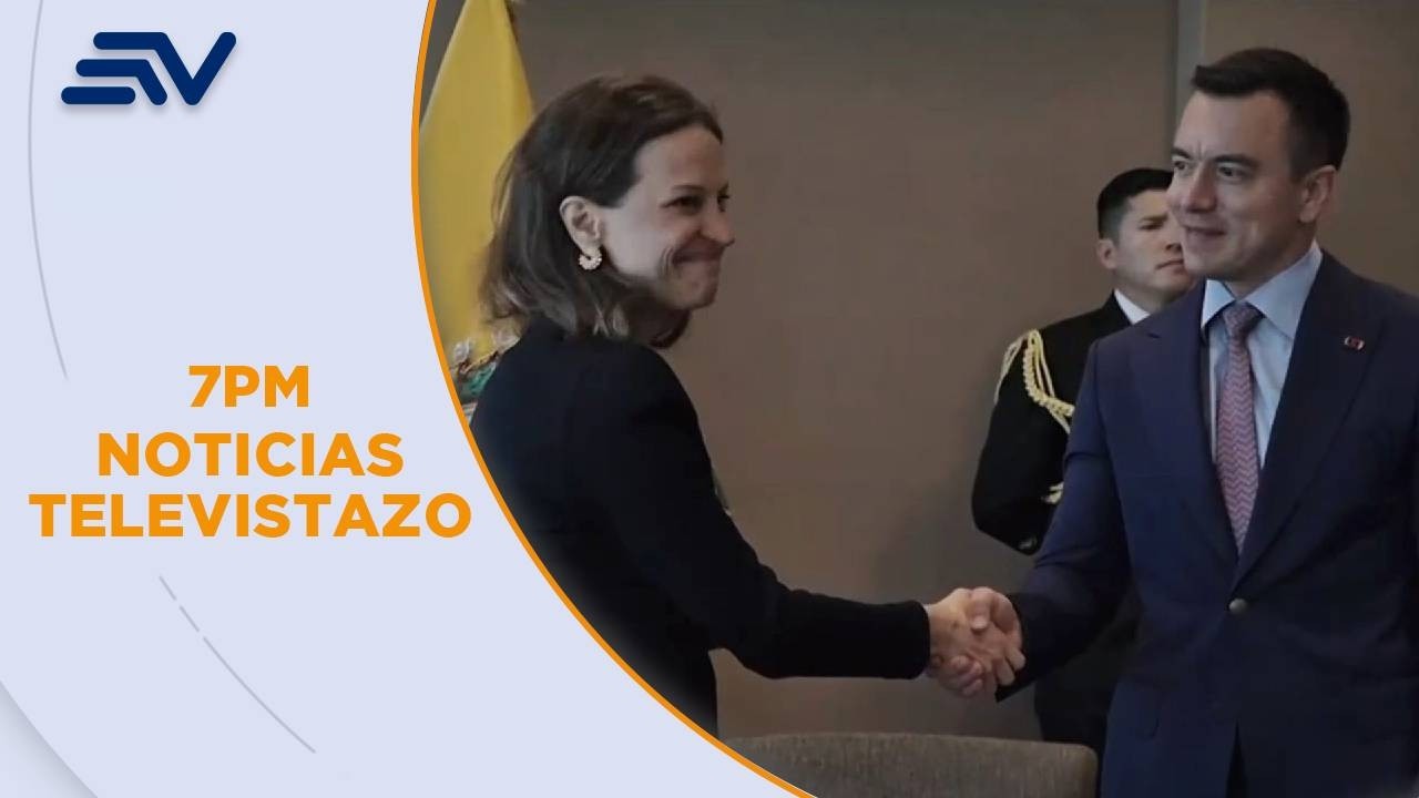 Daniel Noboa llegó a Santiago para participar de la ceremonia de Kast | Televistazo | Ecuavisa