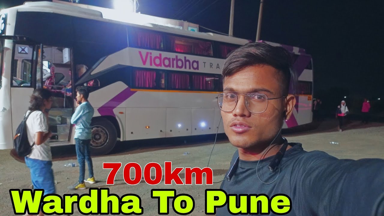 Vidarbha Travels Ac sleeper bus || Nagpur To Pune || 700 km