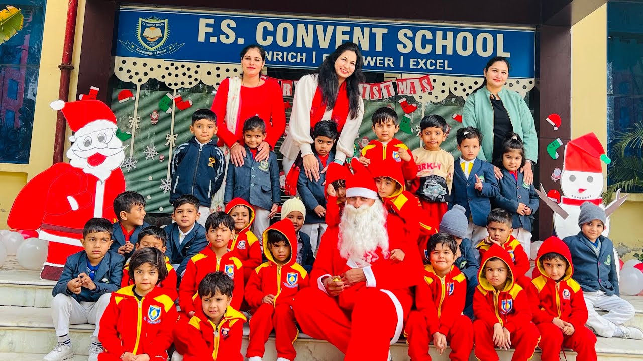 Joyful Christmas Celebrations at @fsconventschool : A Festive Extravaganza #christmas