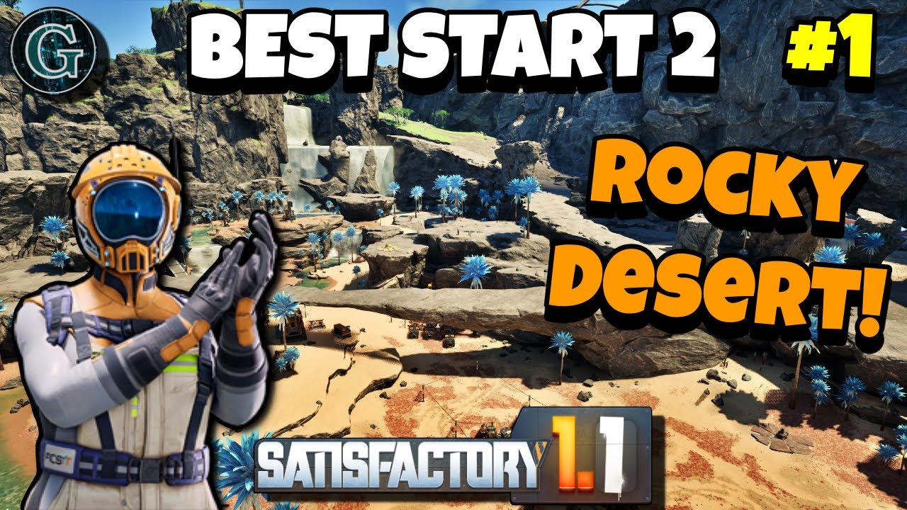 Best Way to Start Your Game! SATISFACTORY 1.1! Best Start 2! Guide #1