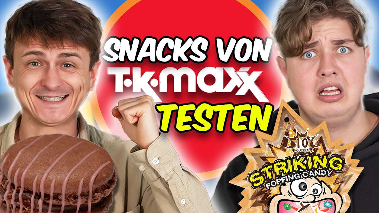 Snacks von TK᛫MAXX testen🍬😍| mit Dima