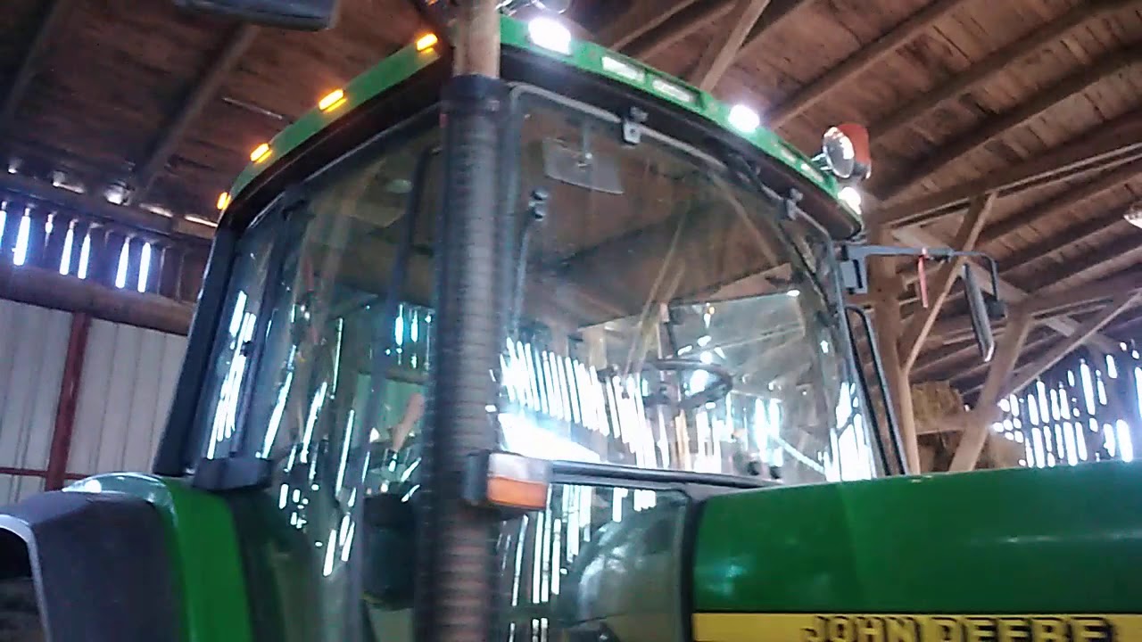 Jak zapala John Deere 6910 zimą? -13° bez grzania i innych wynalazków tylko podładowany akumulator