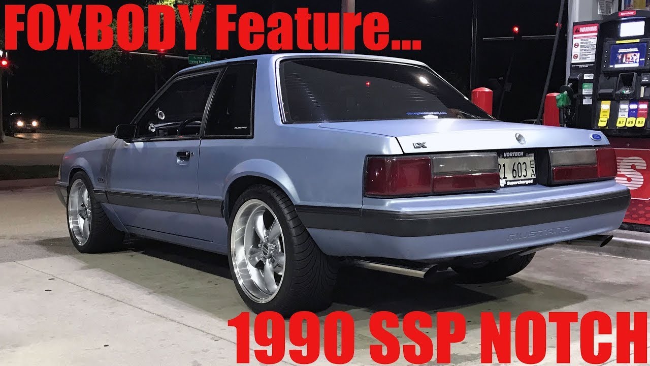 Vortech Supercharged Foxbody Notch — бывший SSP Mustang 5.0