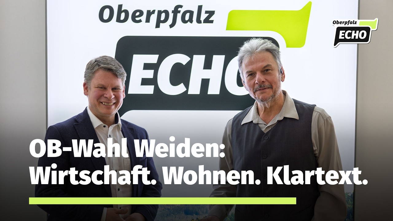 Benjamin Zeitler im Interview: Wirtschaft, Wohnen, Klinikum – wie will er Weiden führen?