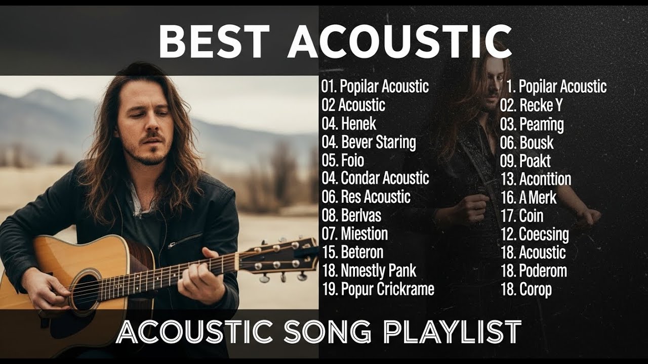 Romantic Acoustic Playlist for Late Night Chill Vol 【2480】
