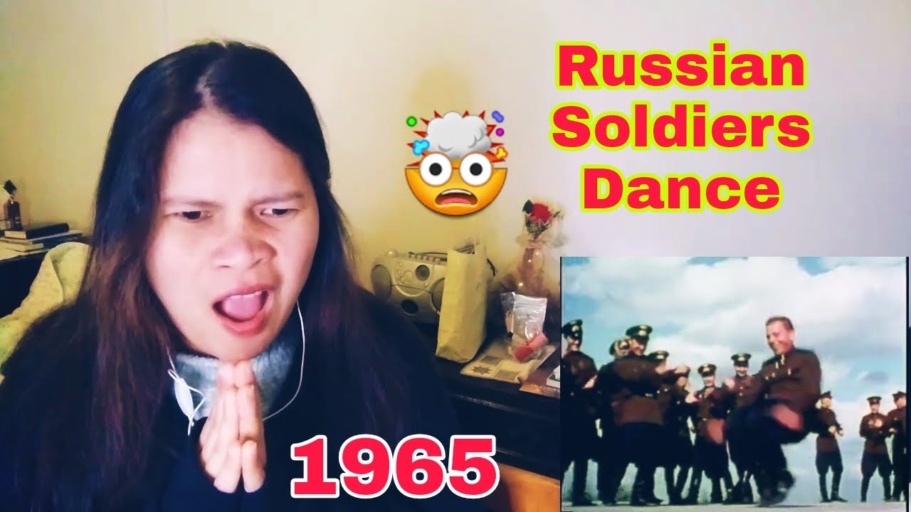 АНСАМБЛЬ ТАНЦА РОССИЙСКИХ СОЛДАТ 1965 - РЕАКЦИЯ ВЫСОКАЯ МОЩНОСТЬ ЭНЕРГИИ
