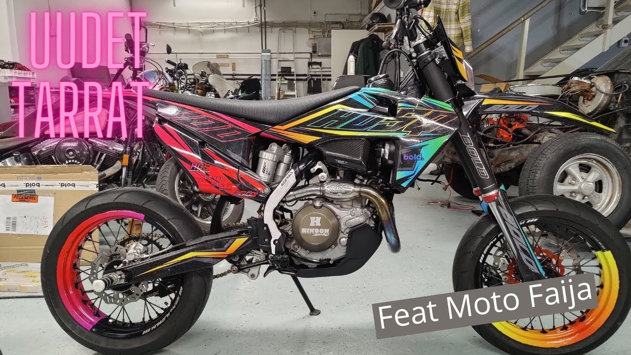 Husqvarna FE 450 minttiin osa 5 Feat Moto Faija