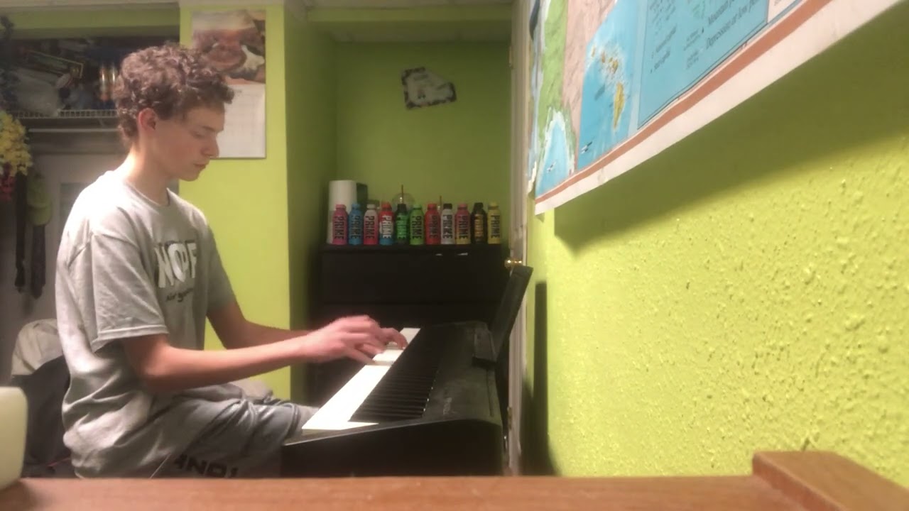 My Solo Piano Transcription for My Composition - Concerto for 2 Pianos in C Major Op. 2 (Movement 1)