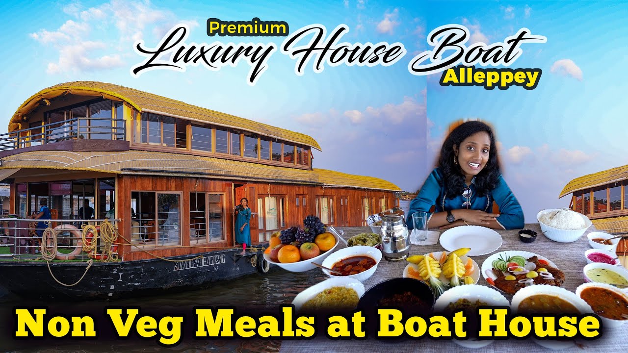 Non veg Meals at Luxury House Boat Alleppey I Tastee With Kiruthiga