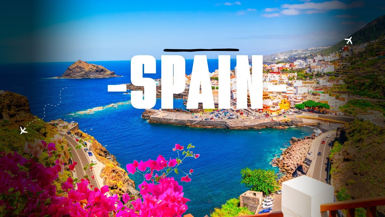 Spain 4K UHD | Relaxing Music + Peaceful Scenery for Sleep, Study, Meditation & Virtual Travel
