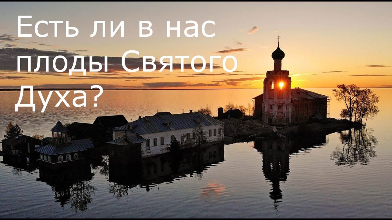 Есть ли в нас плоды Святого Духа?..