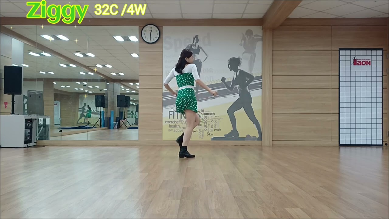 Ziggy Line dance/Absolute Beginner/지기 라인댄스 