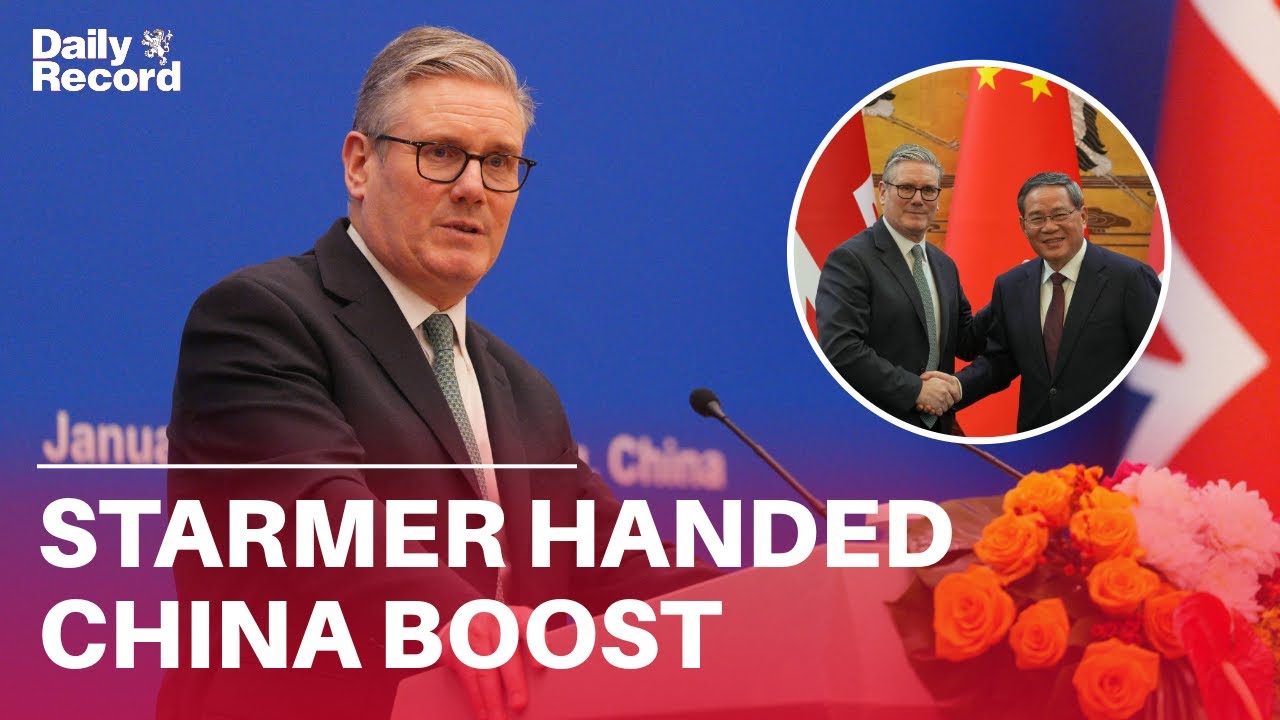 Keir Starmer says 'progress' made on tariffs and China travel after Xi Jinping meeting