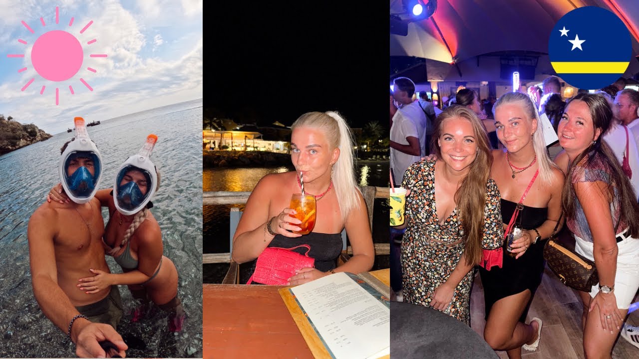 SNORKELEN MET HET SHIPWRECK!🤿🌊FEESTEN OP MAMBO BEACH!🥂💗