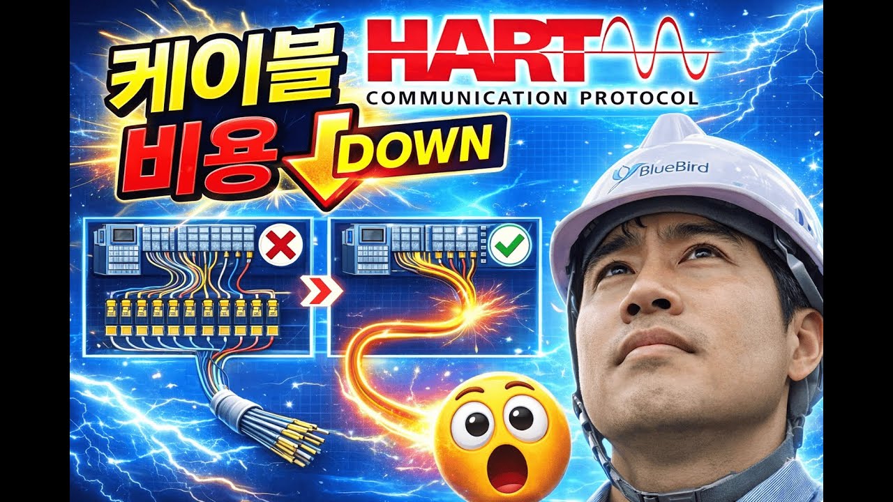케이블 비용 줄이는 방법? HART 멀티드롭 통신 (5분쓱싹 정리)