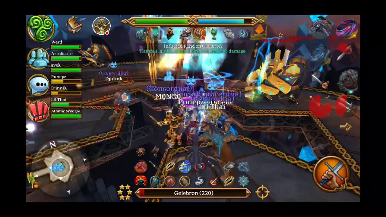 Gelebron raid Celtic Heroes