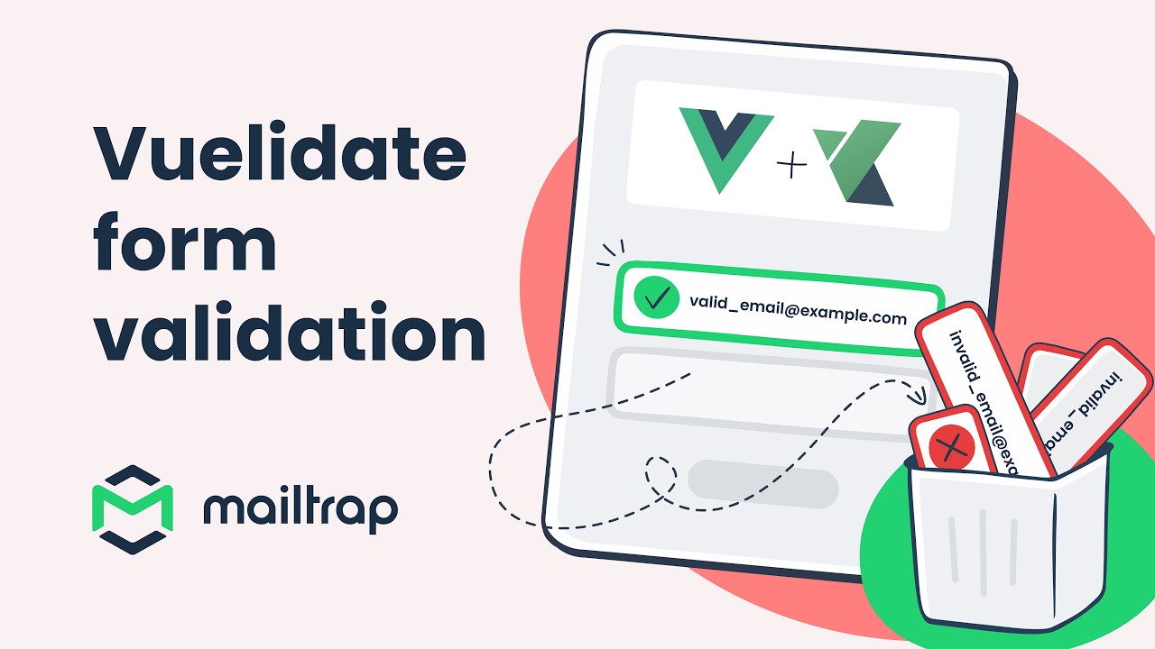 Vue.js Email Form Validation Using Vuelidate