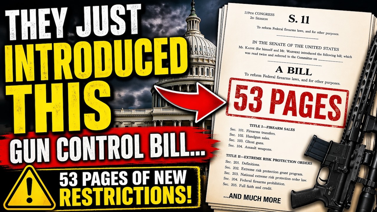 They Just Filed a Federal Assault Weapons Ban AND Red Flag Law! (& More!)