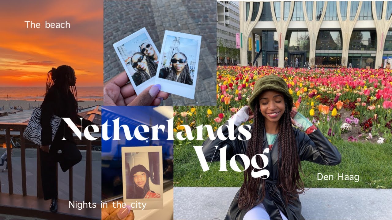 Netherlands Vlog:  Exploring the beach& amusement park🎢Nights in Amsterdam & Utrecht🌃