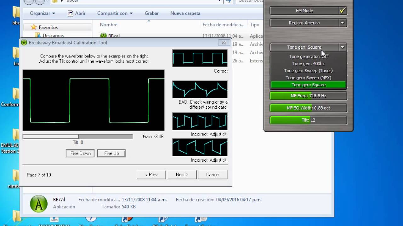 CONFIGURACION BREAKAWEY