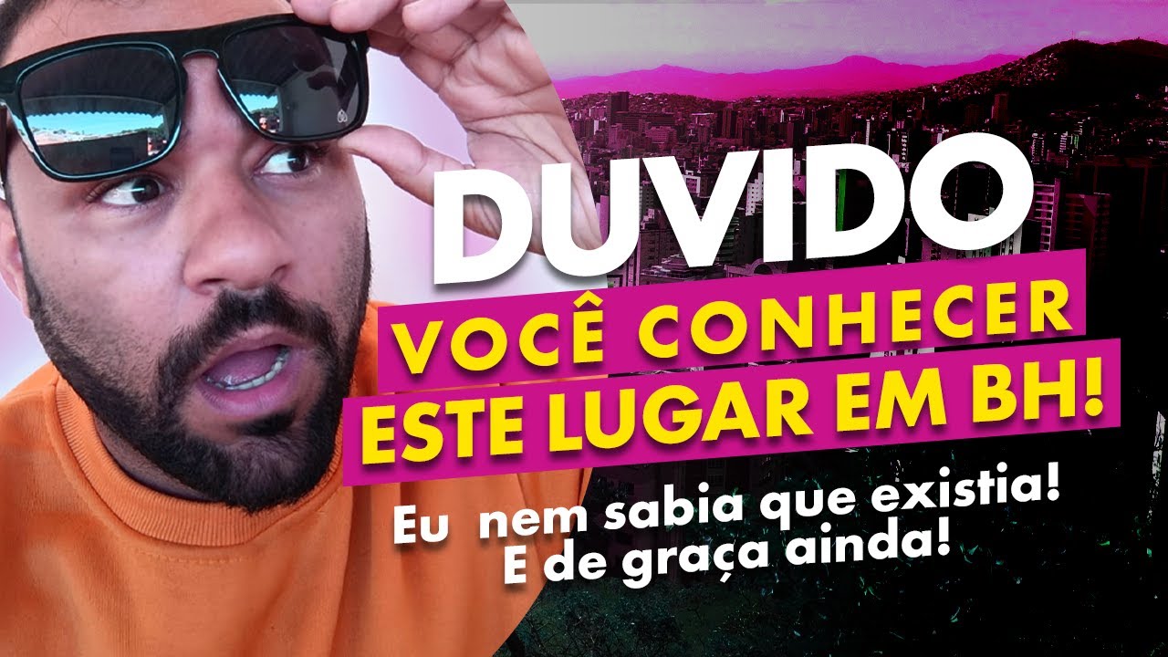 MIRANTE BELVEDERE EM BELO HORIZONTE | Filmei com Drone por acaso um dos Mirantes mais bonitos de BH