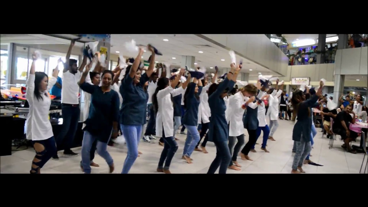 Island Brush Bollywood Flashmob at Flacq Coeur de Ville Mall, Mauritius (Official)
