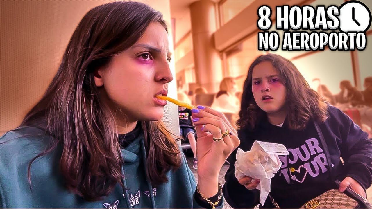Quase tivemos que passar a noite no aeroporto! Fabi chorou de emoção ao lembrar do show!