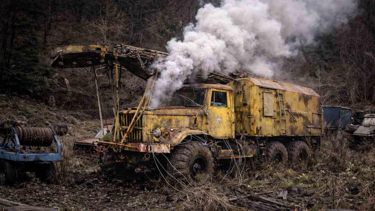 Starting BRUTAL Soviet BIG TRUCK | Start After 20 Years - Monster TRUCK