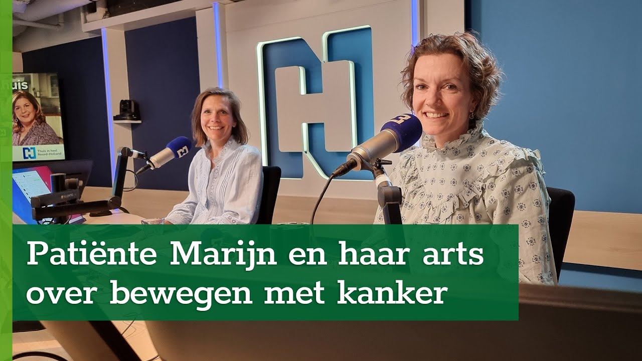 Alwine Hellingman en Marijn de Weerdt over bewegen met kanker