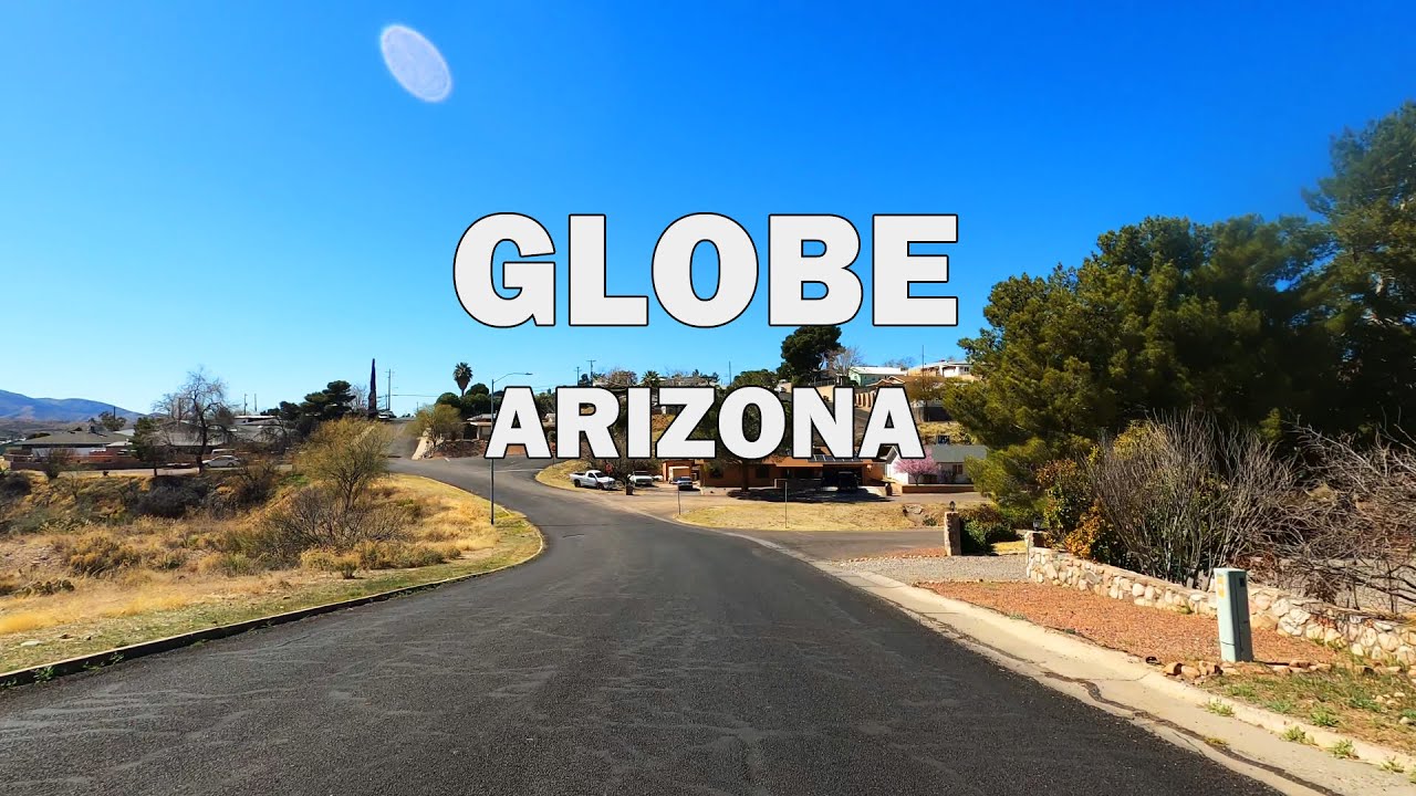 Globe, Arizona - Driving Tour 4K