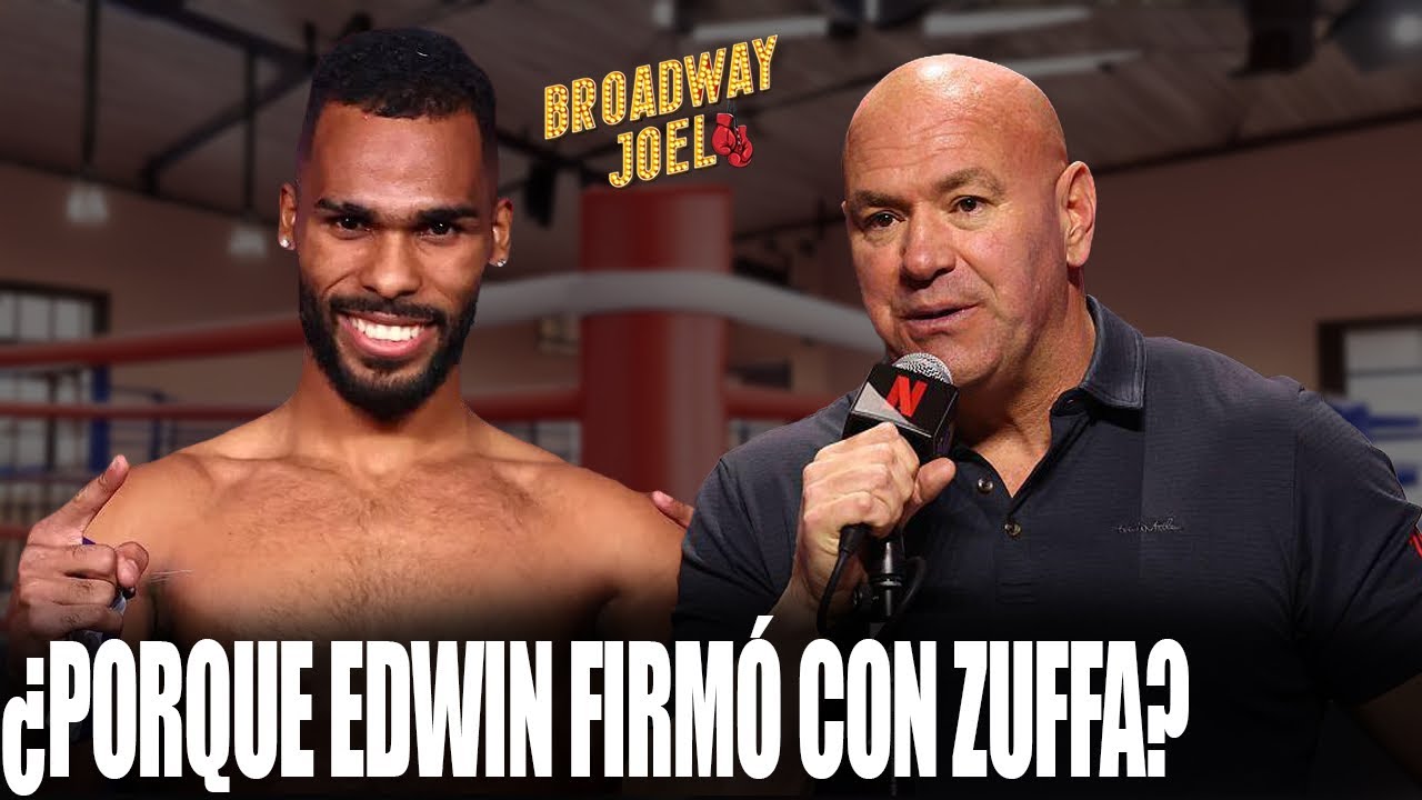 Edwin De Los Santos Explica Porque el Firmo con Zuffa Boxing