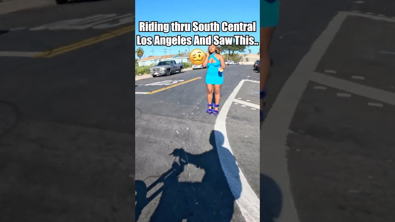 I went riding DEEP in South Central LA and saw this&hellip; 😳