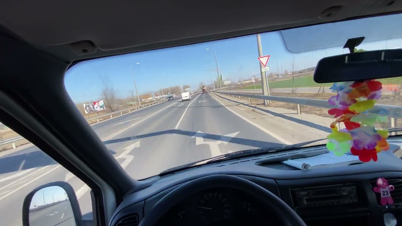 1996 Ford Transit 2.5L Diesel POV Test Drive