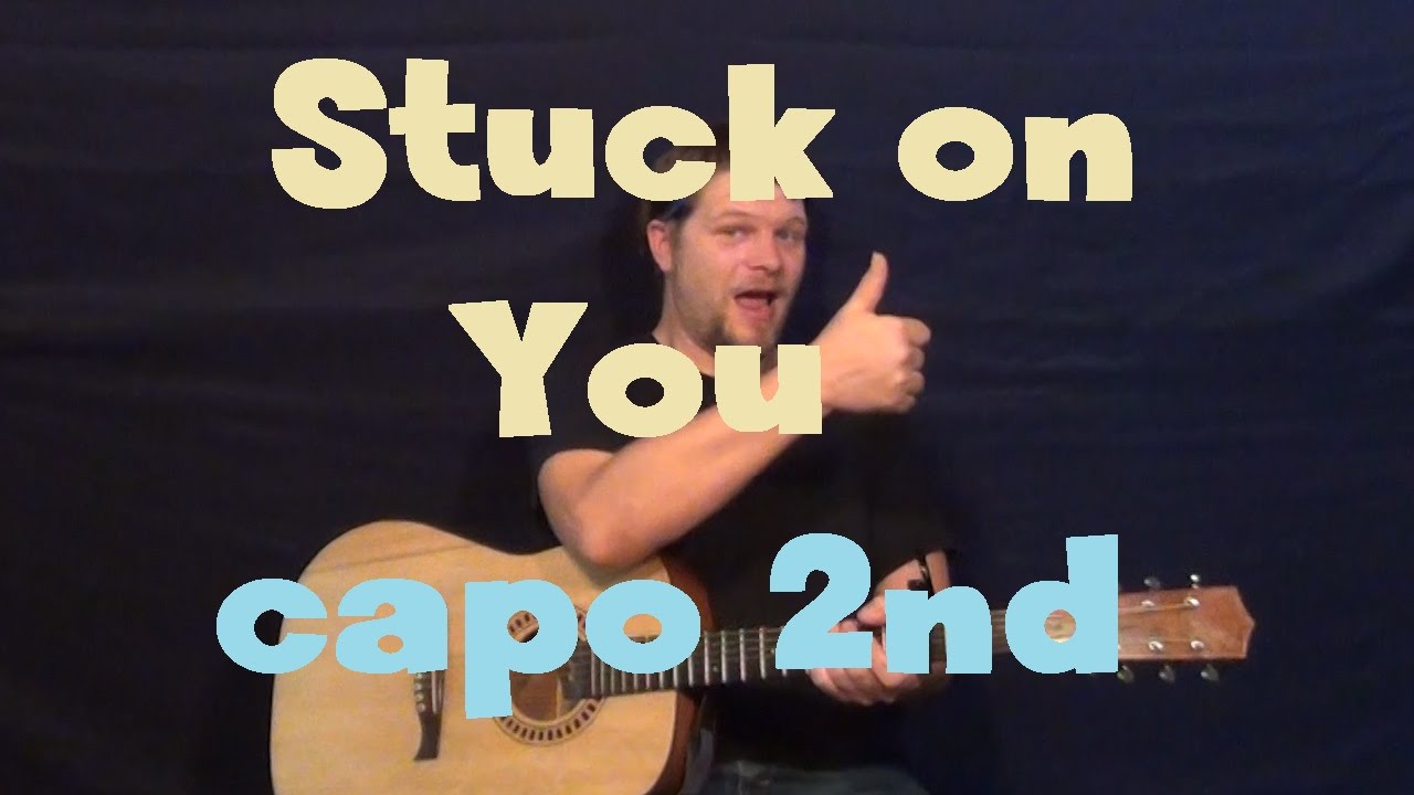 Stuck On You (Росс Линч) Простой урок игры на гитаре. Как играть.