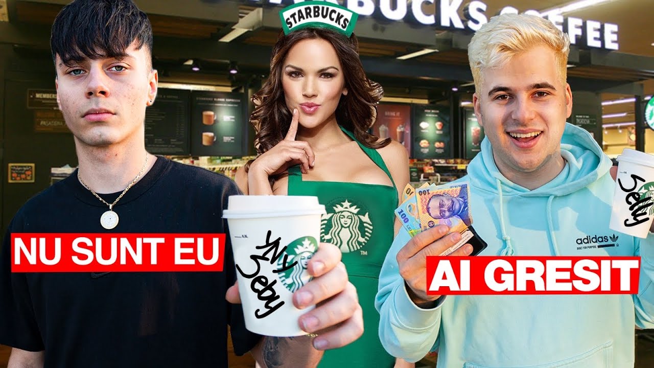 DAU 2000 DE LEI ANGAJATILOR DE LA STARBUCKS DACA IMI SCRIU NUMELE CORECT !!!