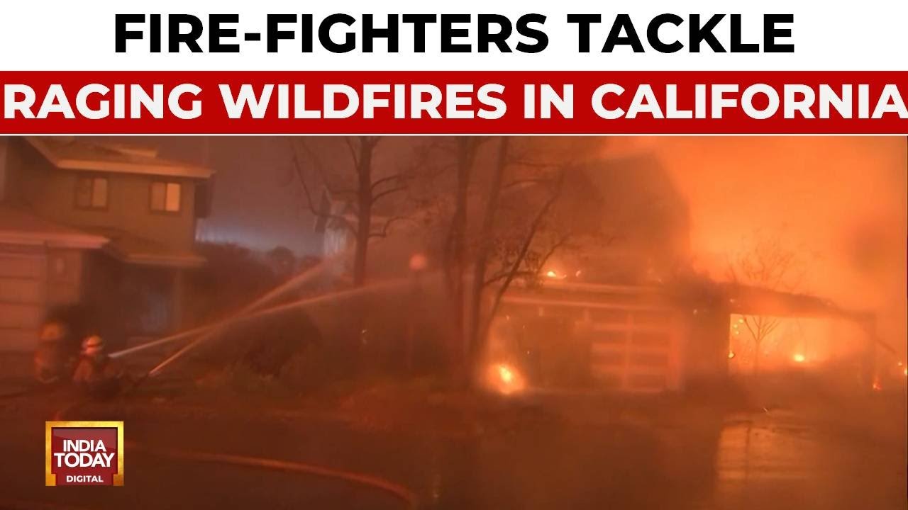 Wildfire Devastation In Altadena: Homes Burn As Evacuations Continue Northeast Of Los Angeles